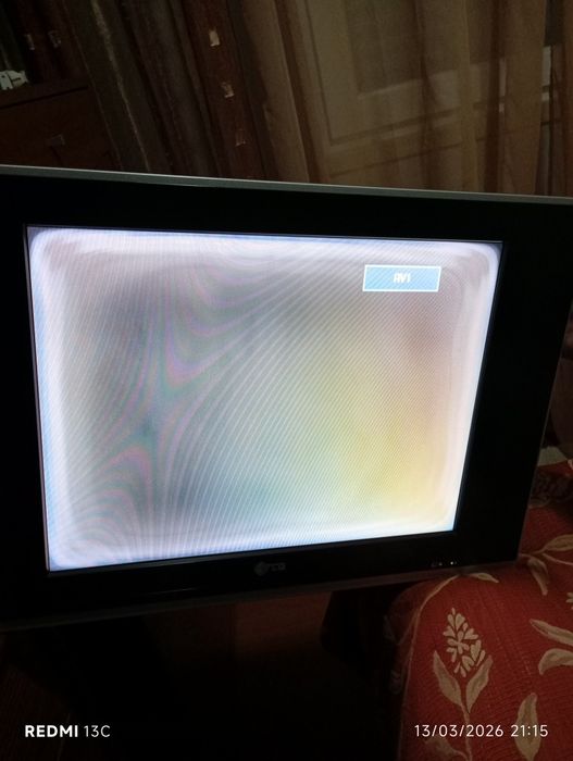 Televisão com defeito