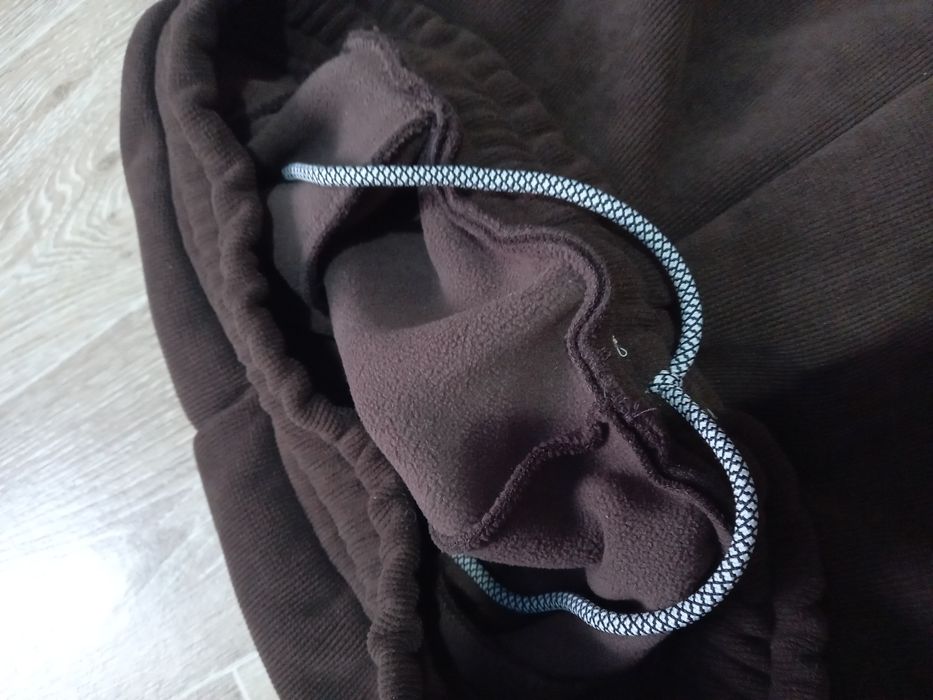 Теплі штани в рубчик