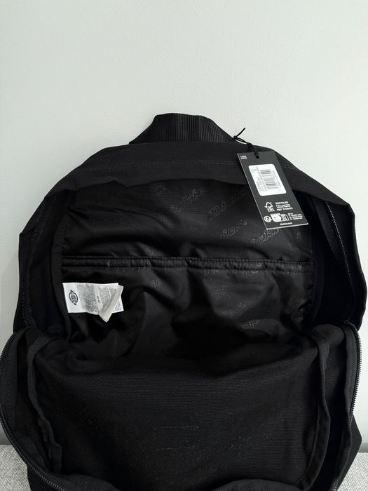 Оригінал Dickies (22L) Duck Canvas Backpack Рюкзак Новий Мужской Черный Ванс Backpack