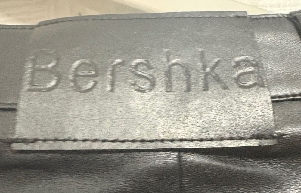 Spodnie jak ze skóry