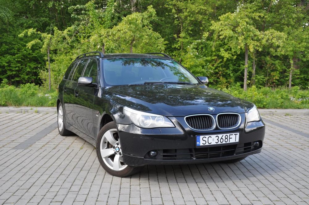 BMW Seria 5 super stan, hak, historia serwisowa, wymieniony rozrząd