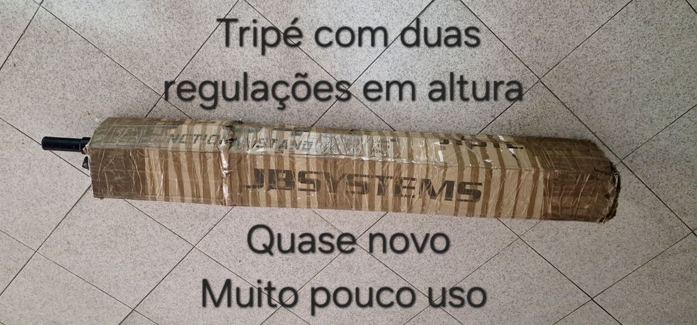 Vendo tripé e cinco ledes Jb Systems