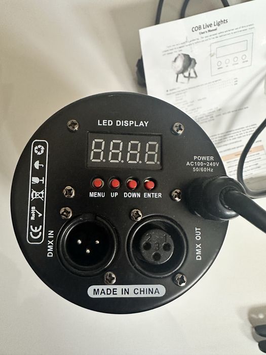 2 reflektory studyjne led DJ , wesele , impreza