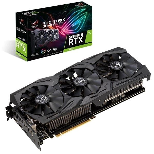 Видеокарта NVIDIA Asus ROG Strix Gaming OC RTX 2060 6GB