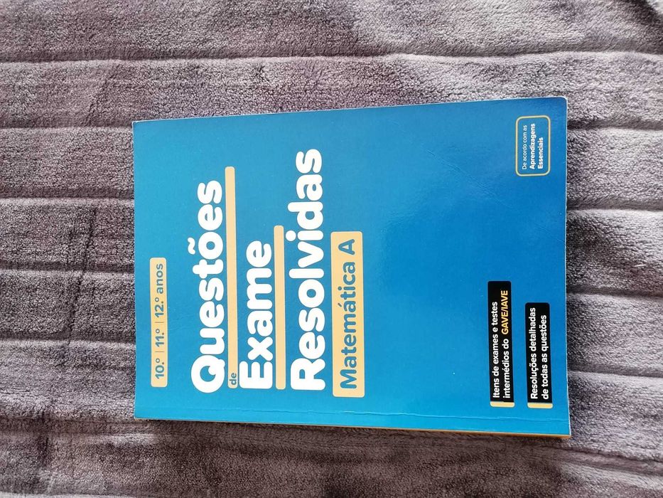 Livro de exercícios de exame matemática A 10º/11º/12º