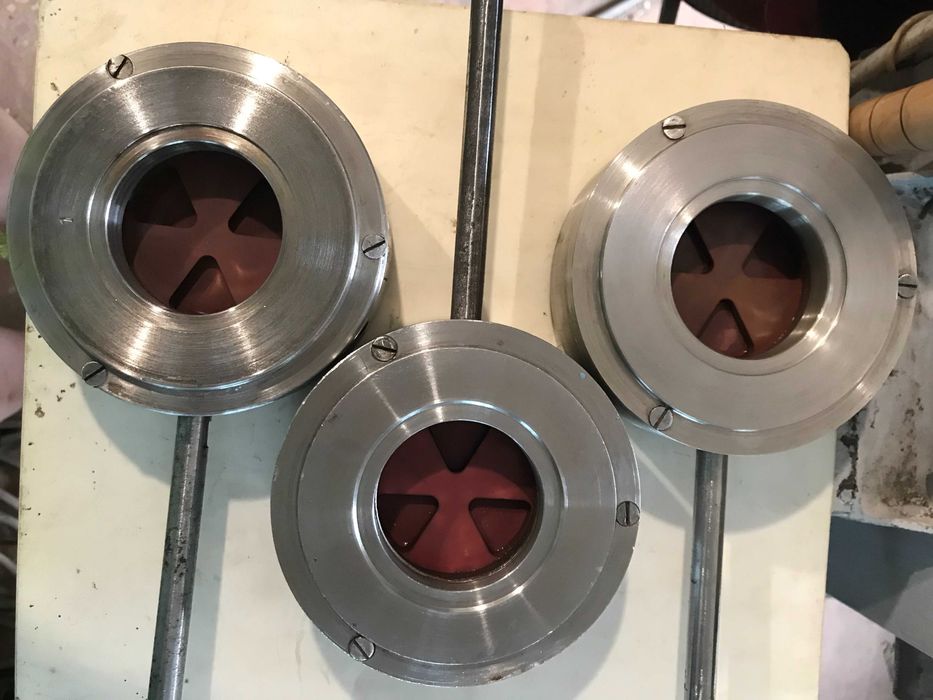 Затвор нержавеющ дисковый с керамическим затвором Ду 32