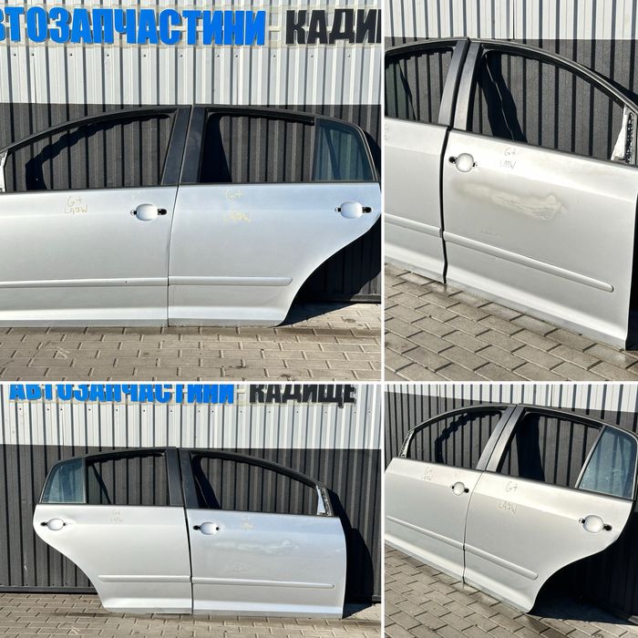 Двері голі Гольф 5 Плюс дверка передня задня VW Golf Plus LA7W