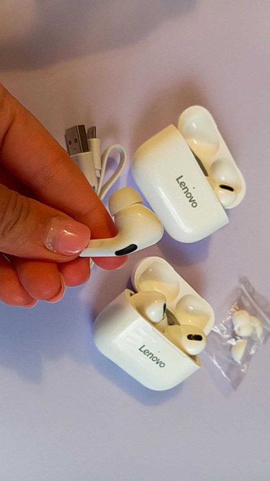 Чудові Бездротові Bluetooth навушники Lenovo