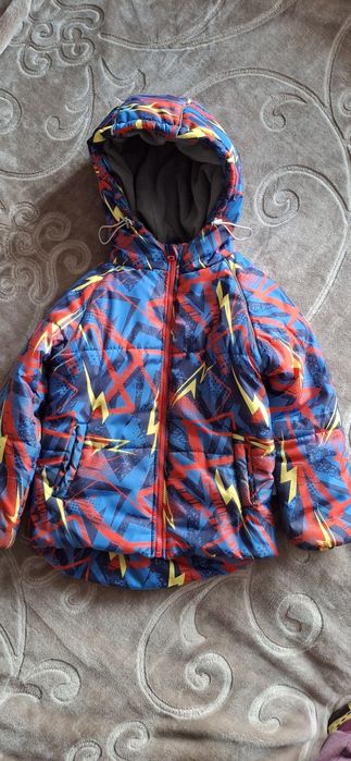 Дитяча зимова куртка, дуже тепла розмір 122