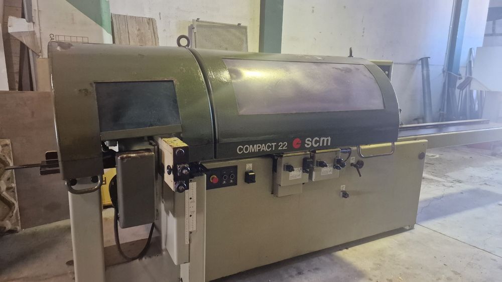 Molduradora scm 5 arvores 230 maquinas de carpintaria