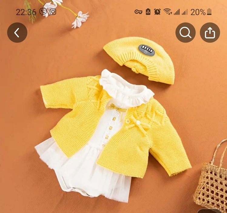 55 см Одяг для ляльок Reborn