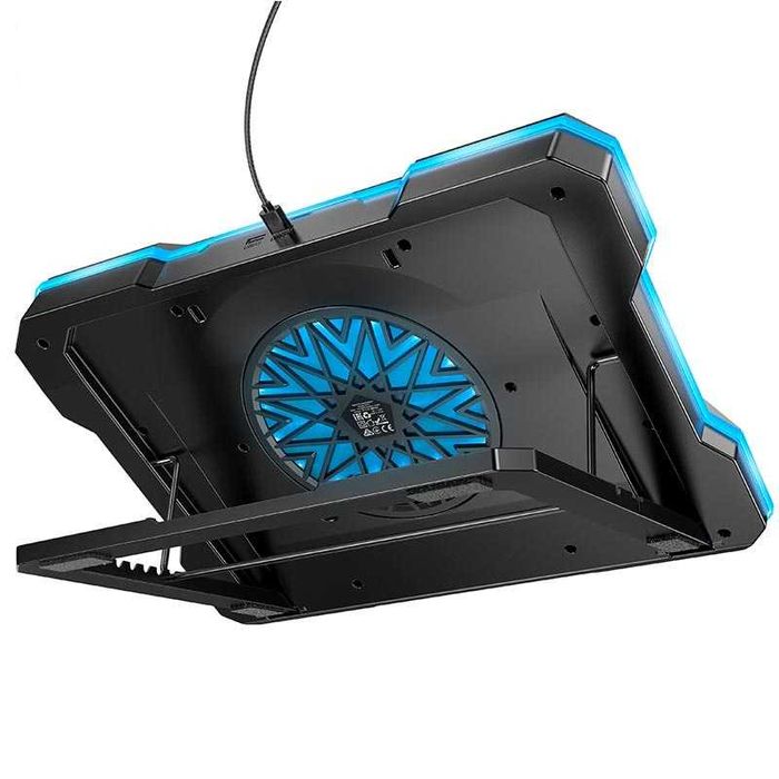 Кулер подставка для Ноутбука HOCO DH20 10 режимов RGB 7 уровней 2 USB