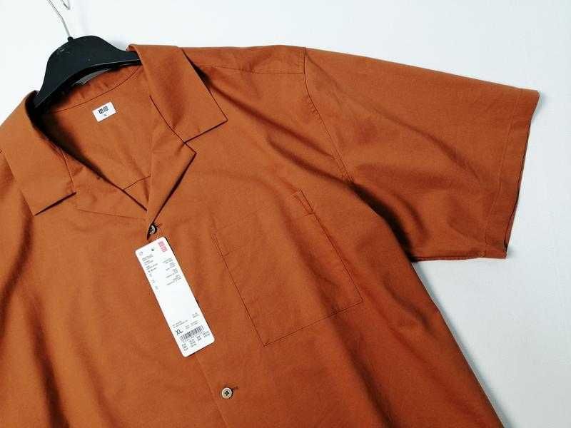 Свободная легкая рубашка шведка Uniqlo