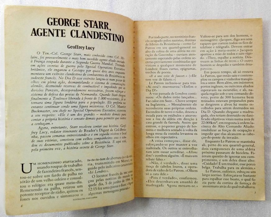 Livro A História Secreta de George Starr Alcochete • OLX Portugal