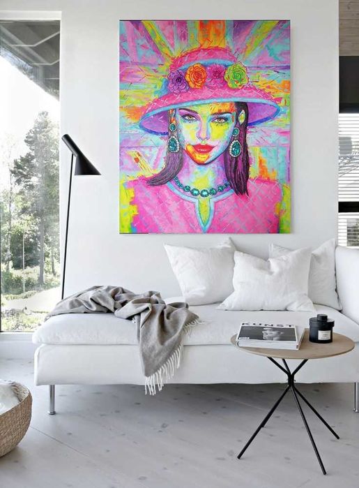 Quadro / Pintura a óleo sobre tela 100 x 81