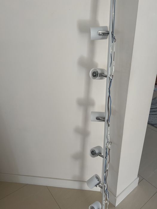 Szyna świetlna loft na 8 lamp