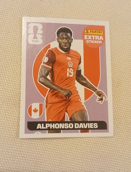 Cromo caderneta mundial Panini 2026 extra
