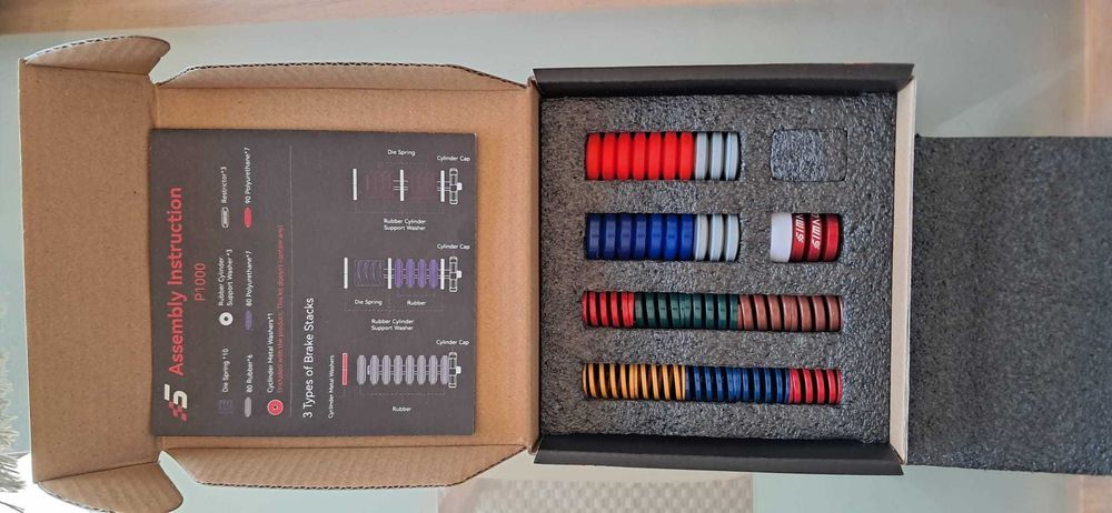 kit performance Simagic - Elastômeros de pedal Simagic P1000 ORP