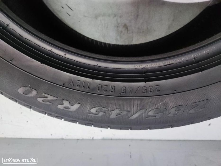 2 pneus como novos 285-45r20 pirelli - oferta dos portes