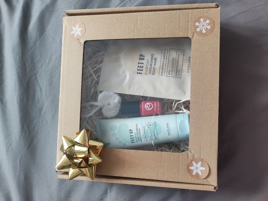 Box prezentowy Oriflame Feet up pielęgnacja stóp