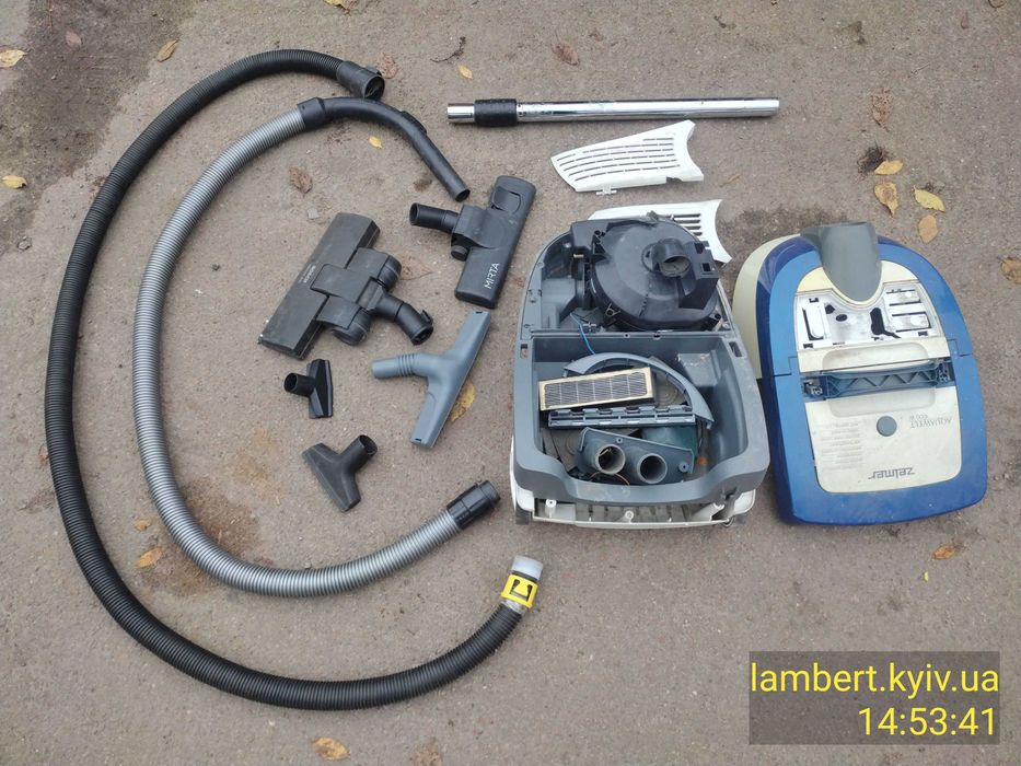 залишки пилососа Zelmer Aquawelt 919