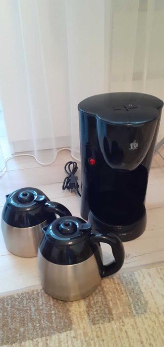 Кавоварка Clatronic з 2-ма термо-чайниками