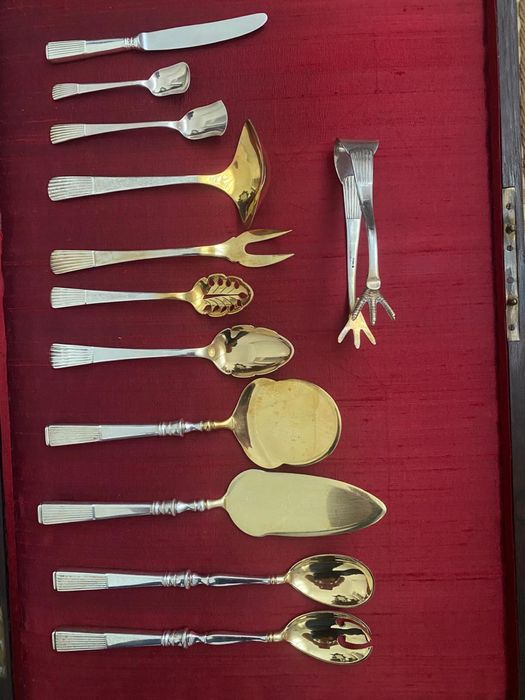 Faqueiro Topazio para doze pessoas "Caninhas"