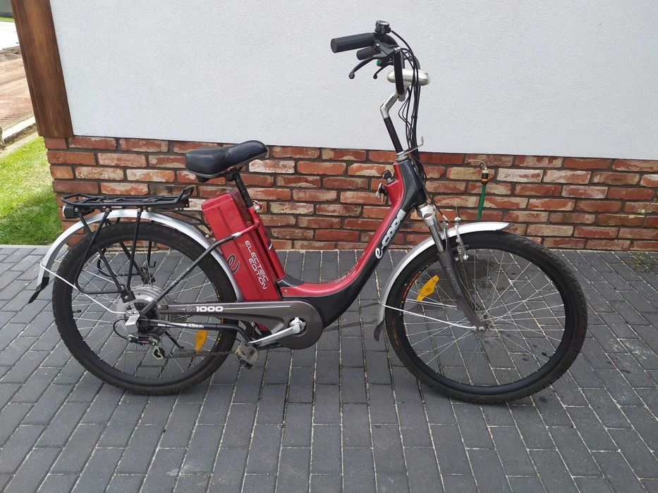 Rower elektryczny e-code 1000