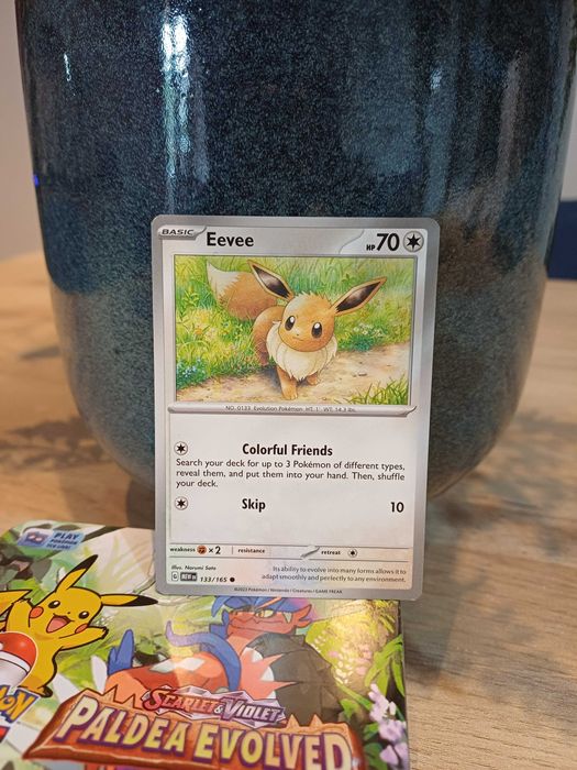 Carta Pokémon Eevee #133