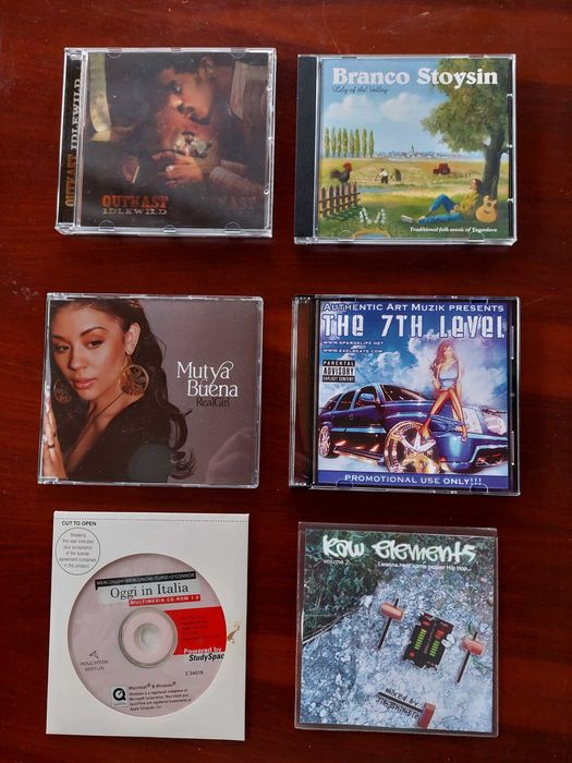 CD RAP e outros.