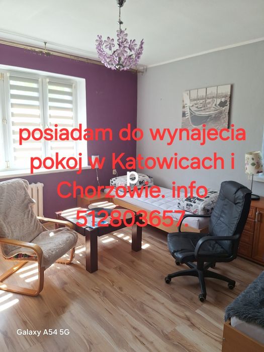 Wynajme pokoj w Katowicach