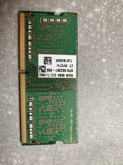 Оперативна пам’ять DDR 4 Samsung 4 GB 2400T