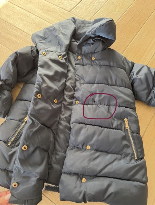 Kurtka zara kurtki zimowe dziewczynki 104 buty zimowe kozaki smyk cool