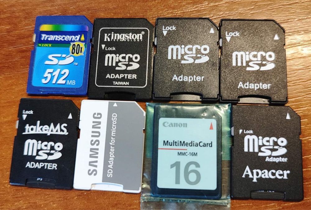 Кардрідер карт памяті, формата micro sd