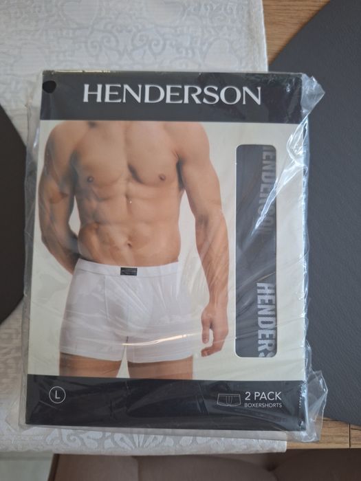 Bokserki męskie HENDERSON r. L nowe