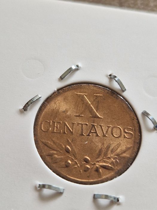 Moeda de X centavos 1945 não circulada