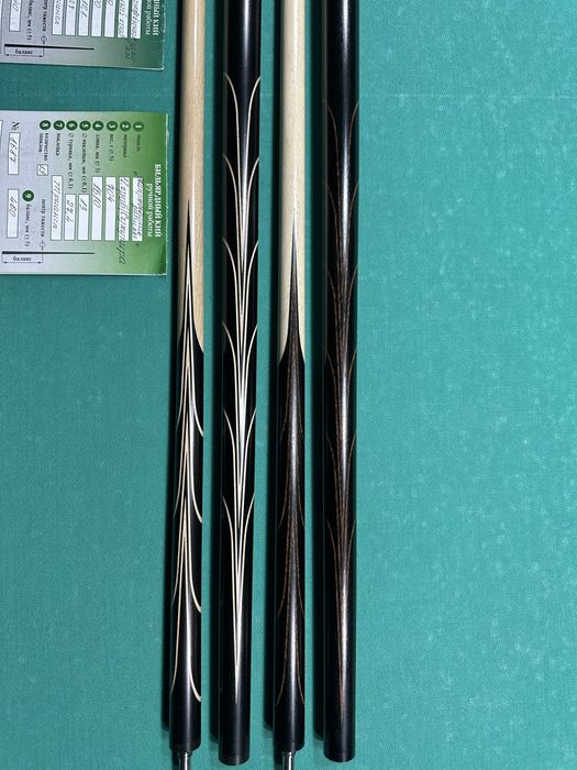 Бильярдный кий Каюкова с напряженными запилами