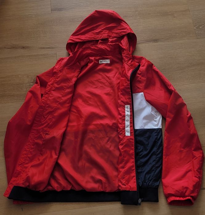 Wiatrówka H&M 170 cm 14 lat odpinany kaptur