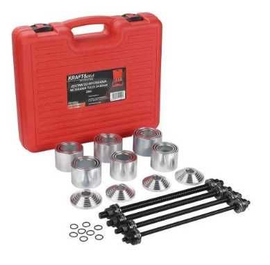 Комплект для демонтажу/монтажу втулок підвіски 28шт Kraft&Dele KD12502