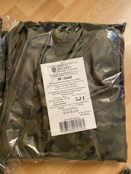 Mundur letni 124LA 3XL/R