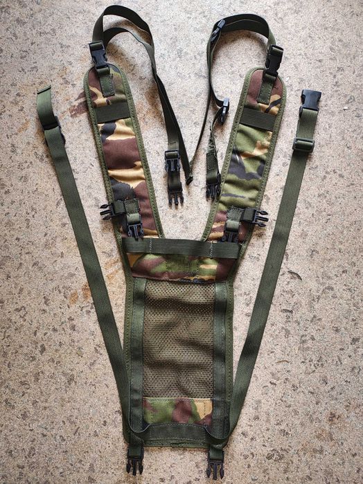 Plecak wojskowy DPM Szelki + Kieszeń + troki - YOKE POUCH RUCKSACK DPM