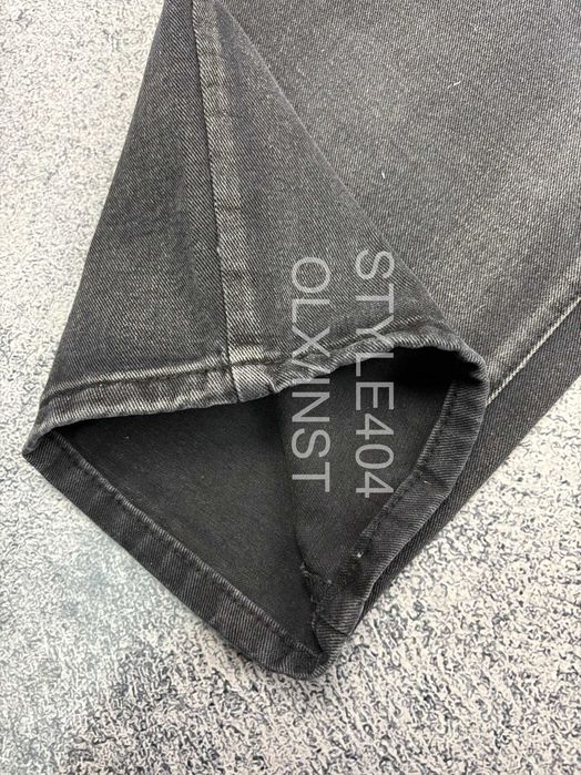 Джинсы прямые Balenciaga type distressed opium archive y2k