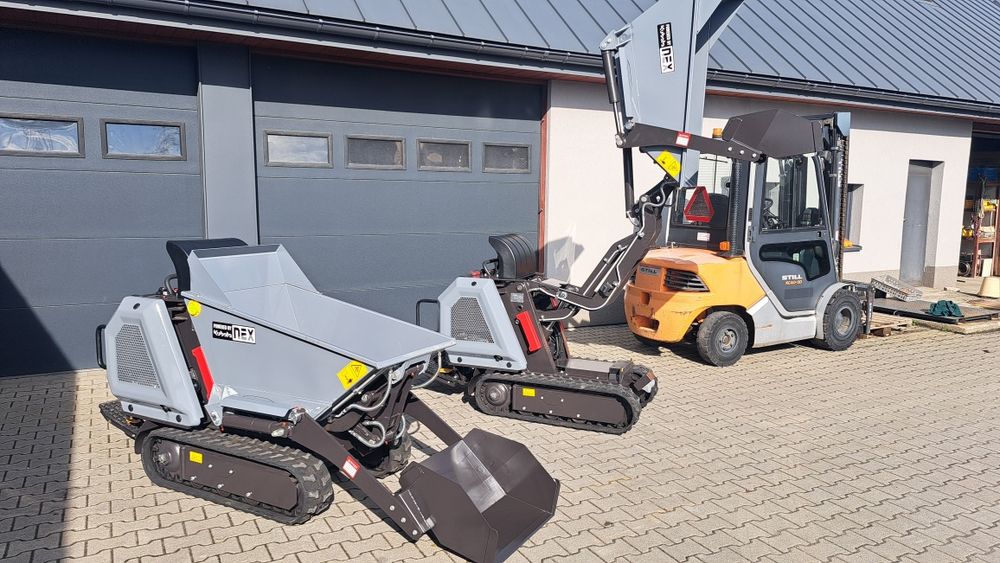 Taczka gąsienicowa Wozidło Budowlane NEX N800 silnik KUBOTA