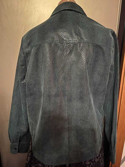 Замшева рубашка/куртка SCOTCH&SODA Maison Scotch 38р. Зеленого кольору