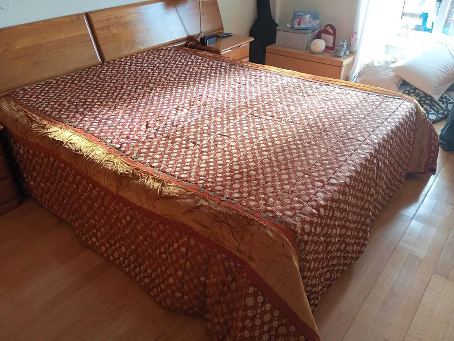 Colcha do gato preto para cama de casal