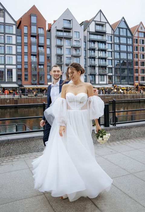 Suknia ślubna w IDEALNYM STANIE