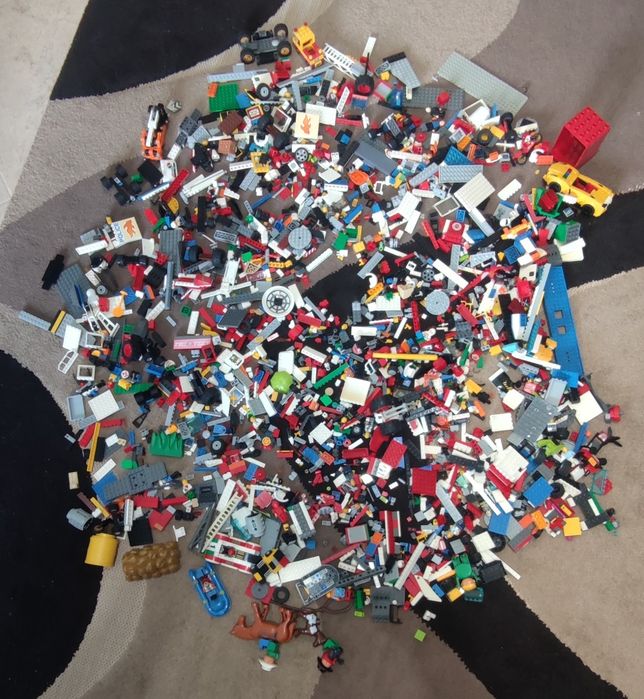 Lego dos bombeiros e lote várias peças