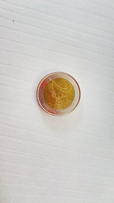 Moeda 2€ Espanha, 30 anos Bandeira da Europa