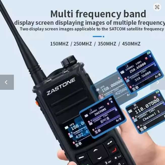 Zastone UV008 DMR 10W AES256 IP67 Satcom