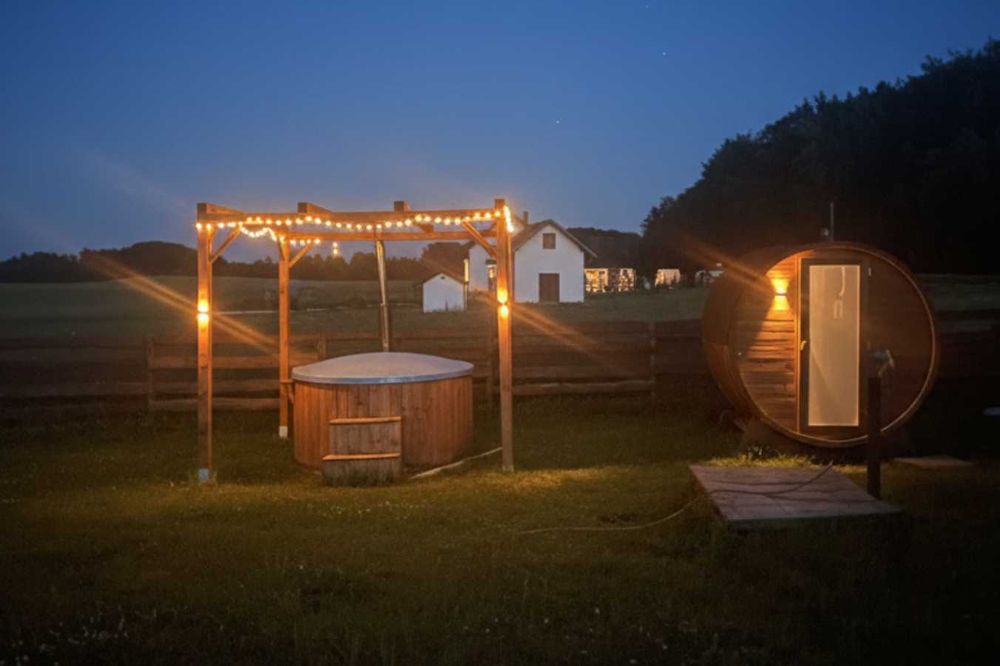 Dom na Kaszubach 13 osób * Ferie * Balia, Sauna, kominek